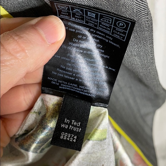 Ted Baker herringbone blazer NWOT - Picture 15 of 16